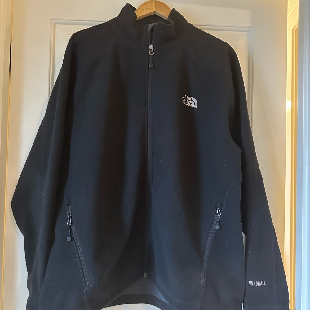 The North Face Men's Black Windbreaker Jacket